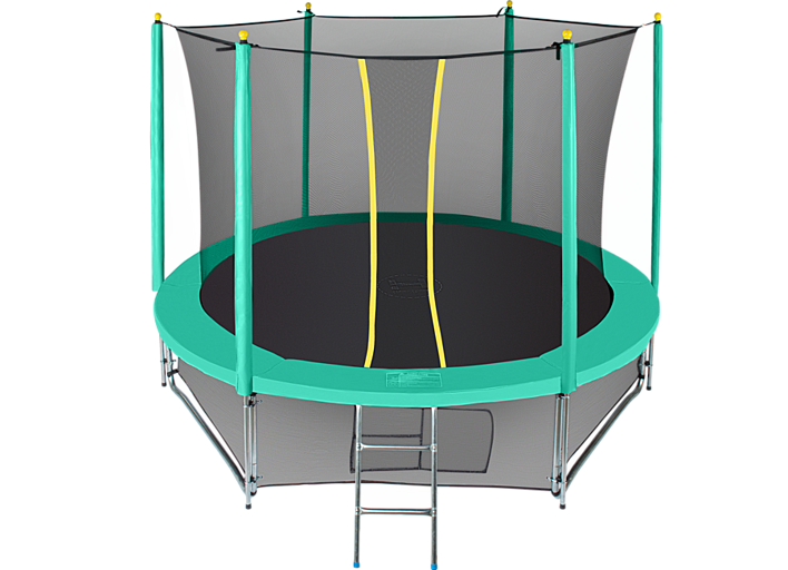 Батут Hasttings Classic Green 12ft 3,66 м с защитной сетью и лестницей