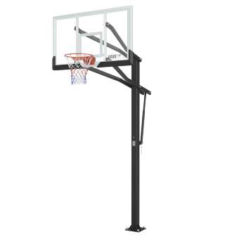 Баскетбольная стойка стационарная UNIX Line B-Stand-TG PRO 72"x42" (180 х 105 см) R45 H230-305 см Баскетбольная стойка стационарная UNIX Line B-Stand-TG PRO 72"x42" (180 х 105 см) R45 H230-305 см